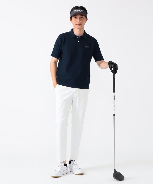 極美品✨ BEAMS GOLF ビームスゴルフ ポロシャツ 22ss Lサイズ BEAMS GOLF（ビームス ゴルフ）〈MEN〉PURPLE LABEL / タック