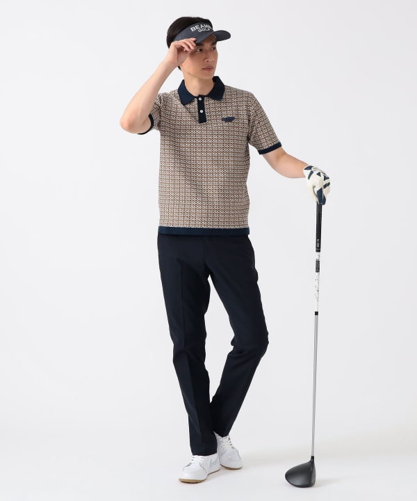 BEAMSGOLF ゴルフポロシャツ XL ブラック BEAMS GOLF（ビームス ゴルフ）【別注】JONES / スペシャル刺繍