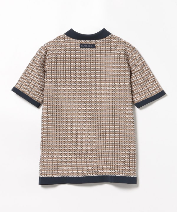 BEAMS - BEAMS GOLF ビームスゴルフ コラボポロシャツ BEAMS GOLF（ビームス ゴルフ）〈MEN〉PURPLE LABEL / タック