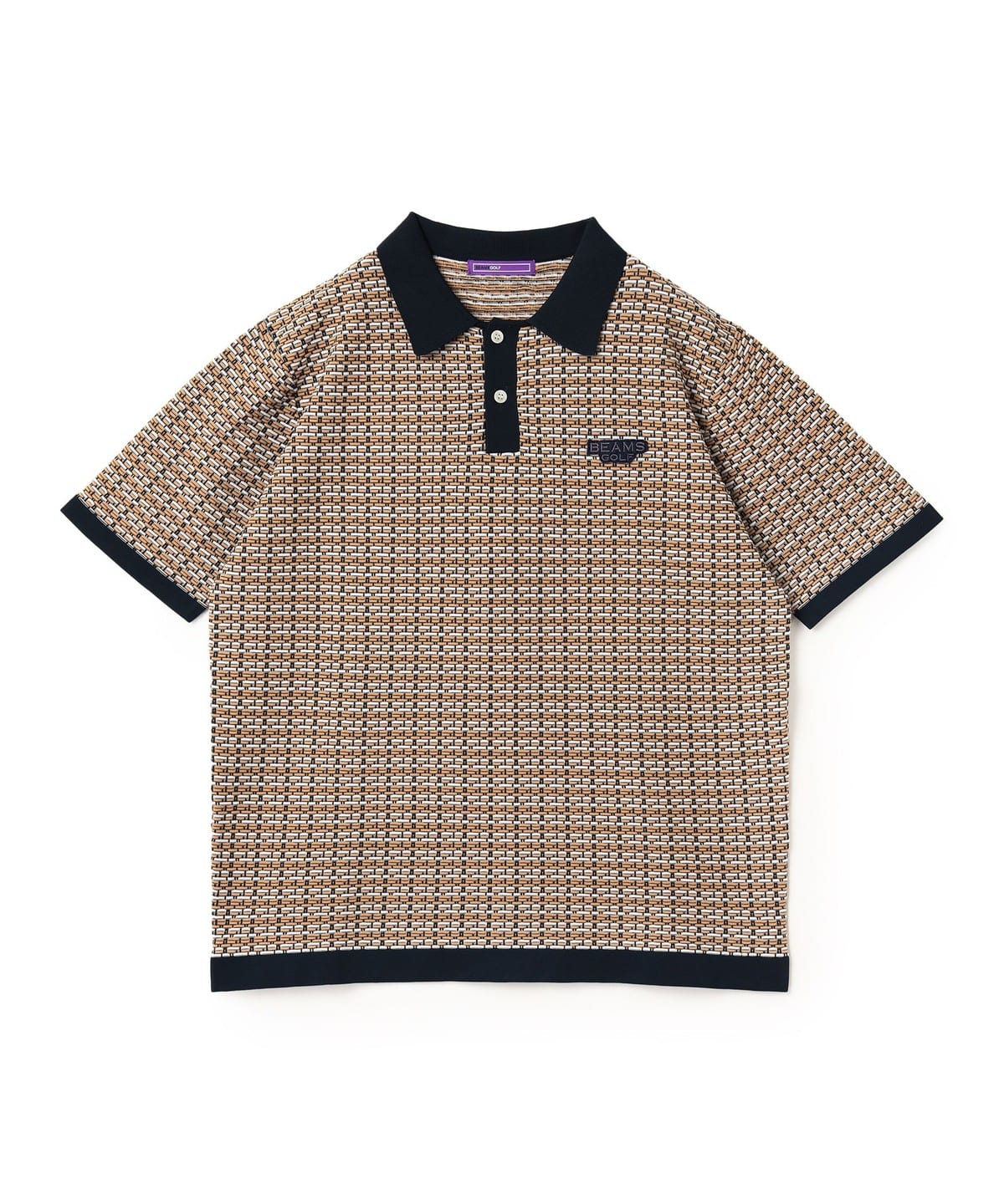 PURPLE LABEL / タック編み ポロシャツ シャツ・ブラウス MEN MULTI L PURPLE LABEL / タック編み ポロシャツ シャツ・ブラウス MEN MULTI L