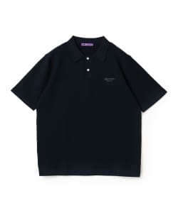 PURPLE LABEL / タック編み ポロシャツ