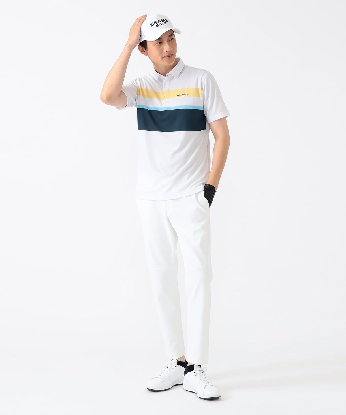 ビームスゴルフ　golfickersコラボ　ハーフジップポロシャツ Golfickers®︎〉スペシャルなコラボアイテム！｜ビームス ゴルフ