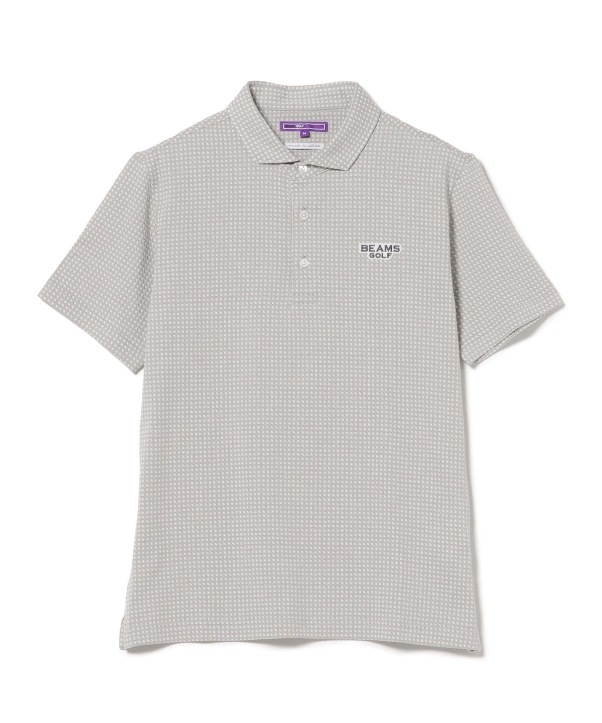 BEAMS GOLF（ビームス ゴルフ）PURPLE LABEL / 変形ギンガムチェック