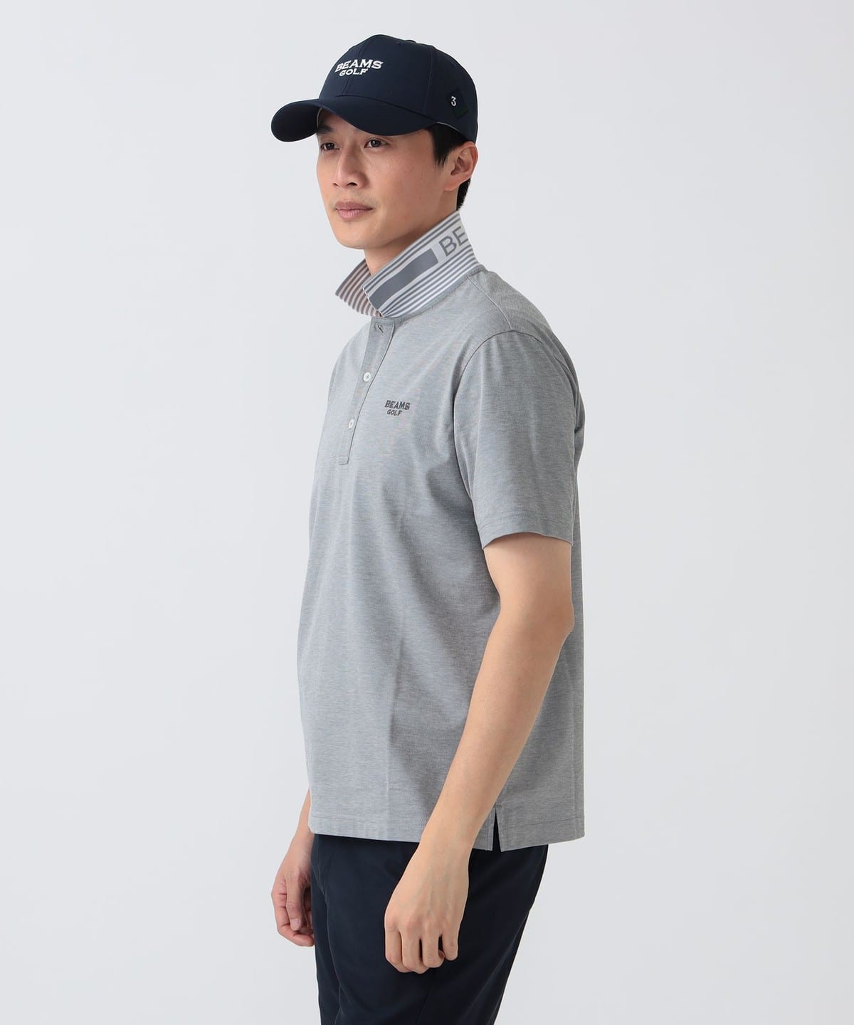 ⭐︎BEAMS GOLF ゴルフポロシャツ Mサイズ ⭐︎ BEAMS GOLF（ビームス ゴルフ） ポロシャツ 「吸水速乾/UVカット/伸縮
