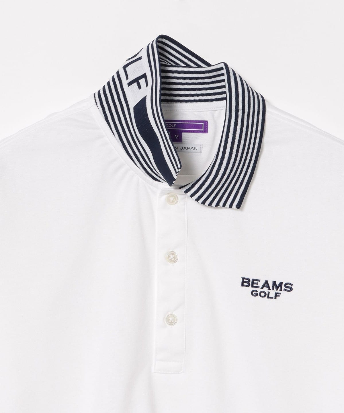 BEAMS GOLF（ビームス ゴルフ）PURPLE LABEL / 衿裏ロゴ ポロシャツ