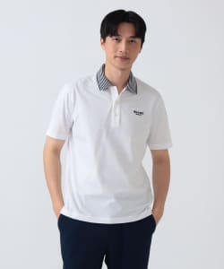 PURPLE LABEL / 衿裏ロゴ ポロシャツ