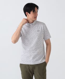 PURPLE LABEL /  シャドーフラワー ジャカード ボタンダウンシャツ （接触冷感・吸水速乾・UVカット）