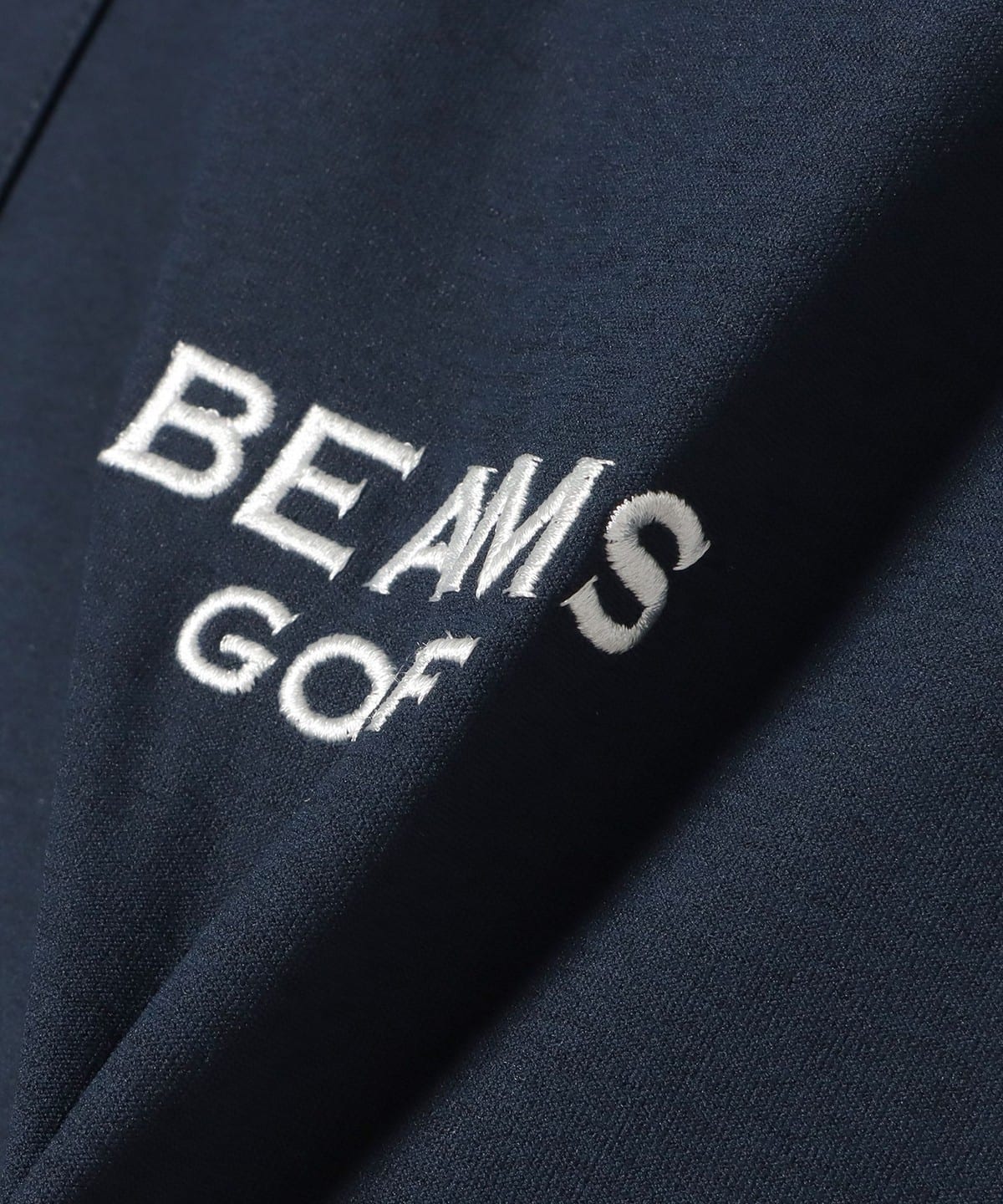 BEAMS GOLF BEAMS GOLF LABEL / MONTAUK Stand Collar Polo Shirt