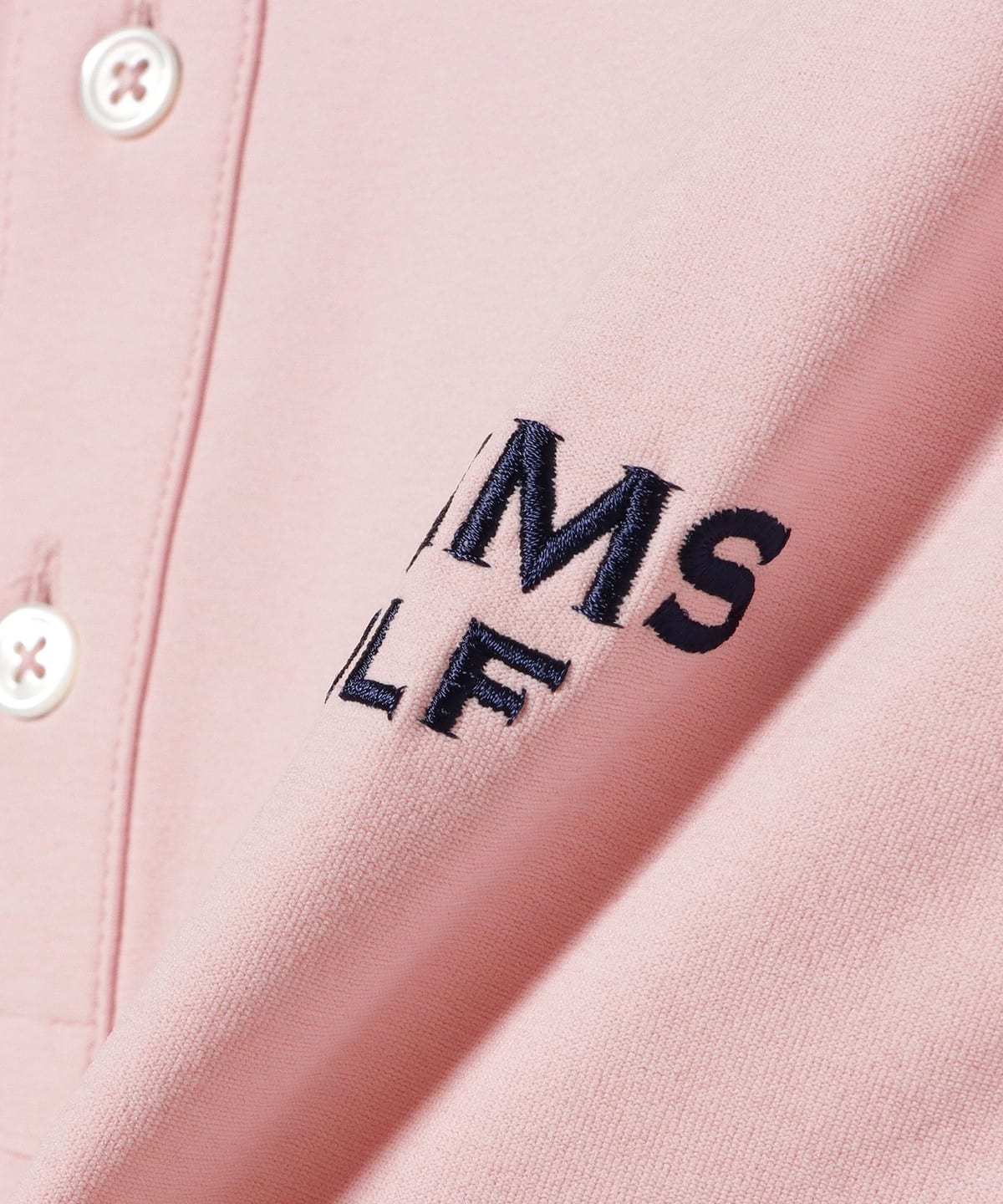 BEAMS GOLF BEAMS GOLF LABEL / MONTAUK Stand Collar Polo Shirt