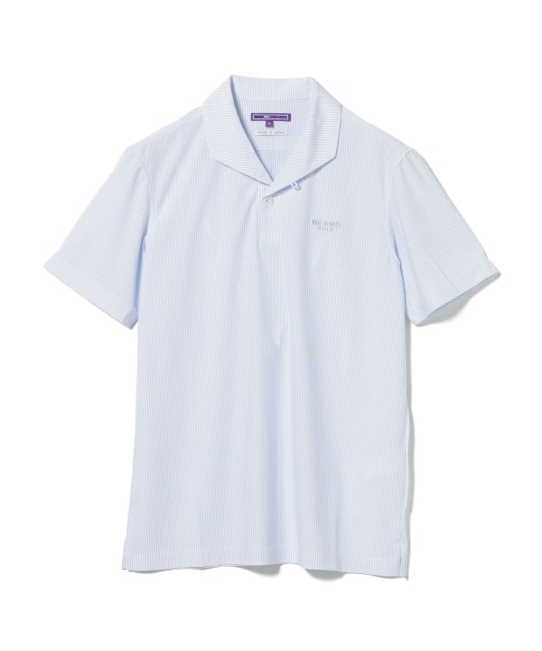 BEAMSGOLF PURPLE LABEL タラッティ ストライプ ポロシャツ BEAMS GOLF（ビームス ゴルフ）PURPLE LABEL / ストライプ イタリアン