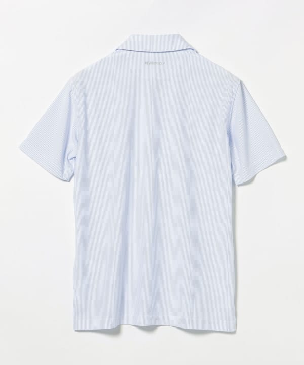 BEAMS GOLF ストライプポロシャツ Lサイズ BEAMS GOLF（ビームス ゴルフ）PURPLE LABEL / ストライプ イタリアン