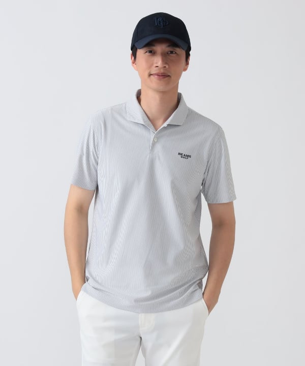 BEAMSGOLF PURPLE LABEL タラッティ ストライプ ポロシャツ BEAMS GOLF（ビームス ゴルフ）PURPLE LABEL / ストライプ イタリアン