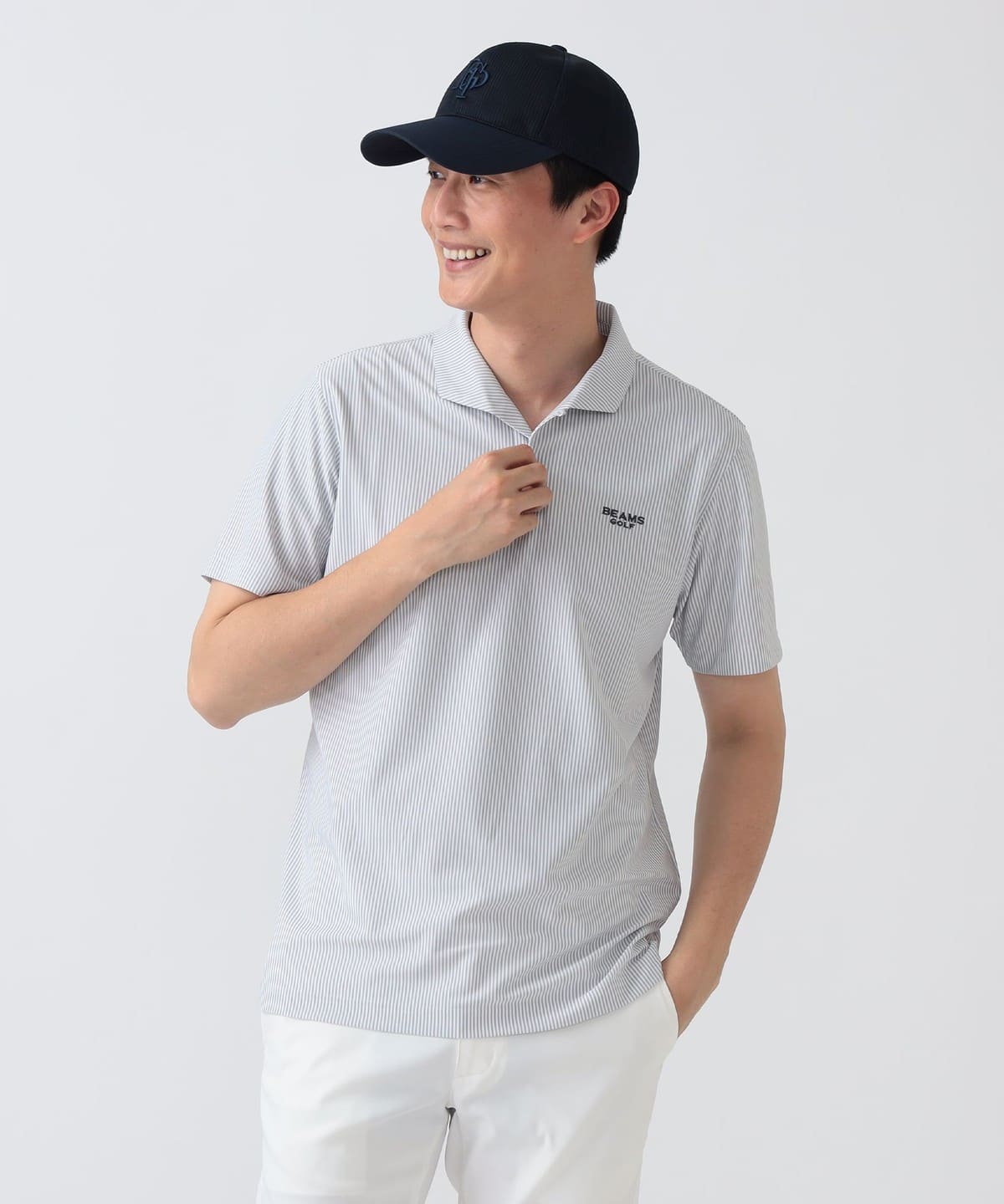 BEAMS GOLF（ビームス ゴルフ）PURPLE LABEL / ストライプ イタリアン
