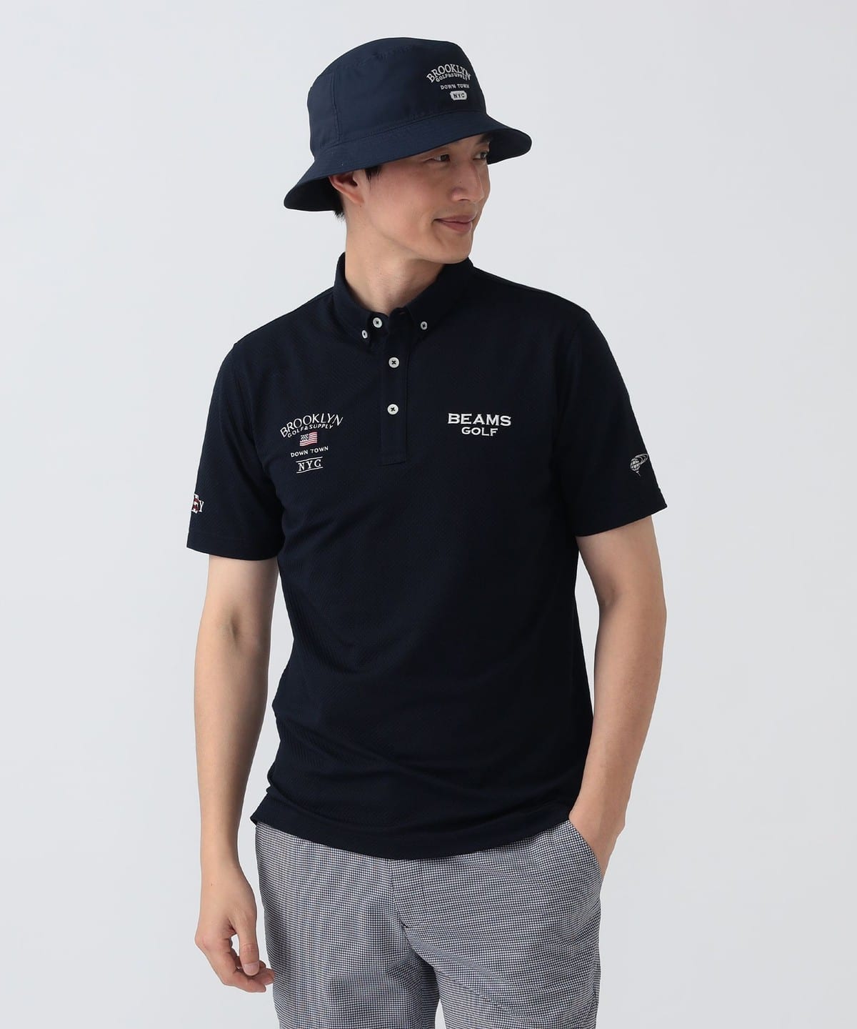 BEAMS GOLF（ビームス ゴルフ）PURPLE LABEL / BROOKLYN ブロック型