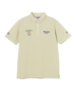 PURPLE LABEL / BROOKLYN ブロック型ジャカード ポロシャツ