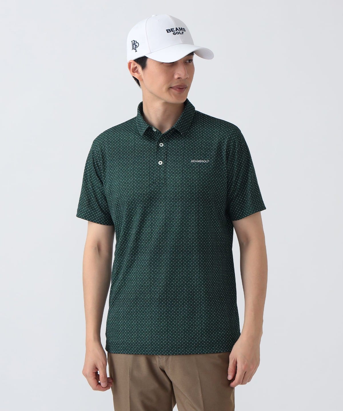 BEAMS GOLF（ビームス ゴルフ）PURPLE LABEL / ドット柄 プリント