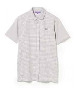 PURPLE LABEL / ストレッチ サッカー ギンガム シャツ
