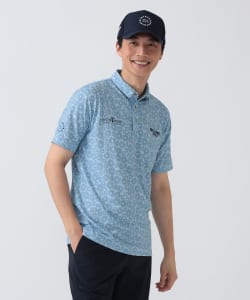 PURPLE LABEL / MONTAUK シャドー フラワープリント シャツ
