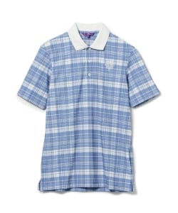 BEAMS GOLF PURPLE LABEL / マドラスチェック ポロシャツ