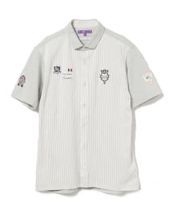 BEAMS GOLF PURPLE LABEL / 切り替え タラッティ ポロシャツ
