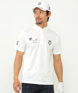 BEAMS GOLF PURPLE LABEL / アーガイル タラッティ ポロシャツ