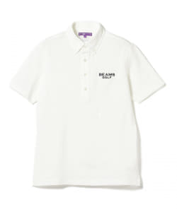 BEAMS GOLF PURPLE LABEL / ピケ シアサッカー ポロシャツ