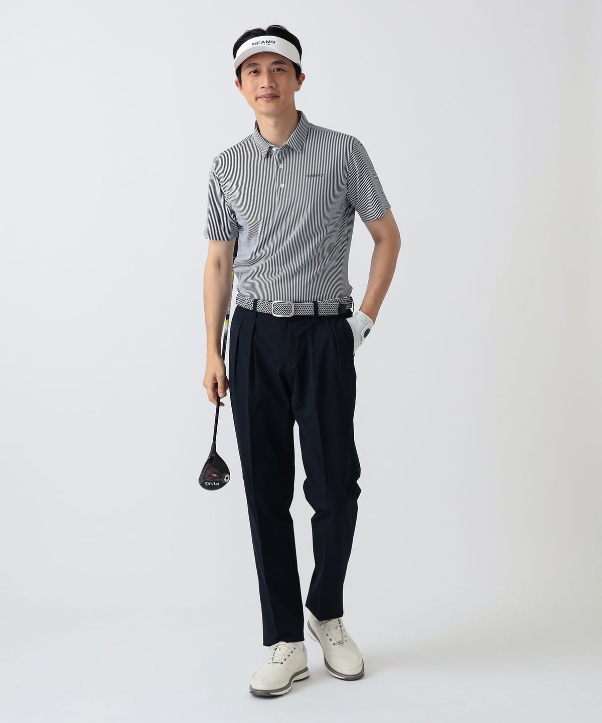 BEAMS GOLF（ビームス ゴルフ）PURPLE LABEL / ストライプ レギュラー