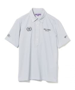PURPLE LABEL / リターンブリティッシュ ストレッチ ストライプ ポロシャツ（吸水速乾・UVカット）