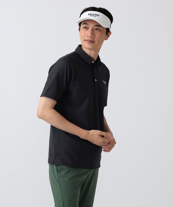 〈MEN〉PURPLE LABEL/提花条纹衬衫Model:H186 B92 W74 H90 Size:L