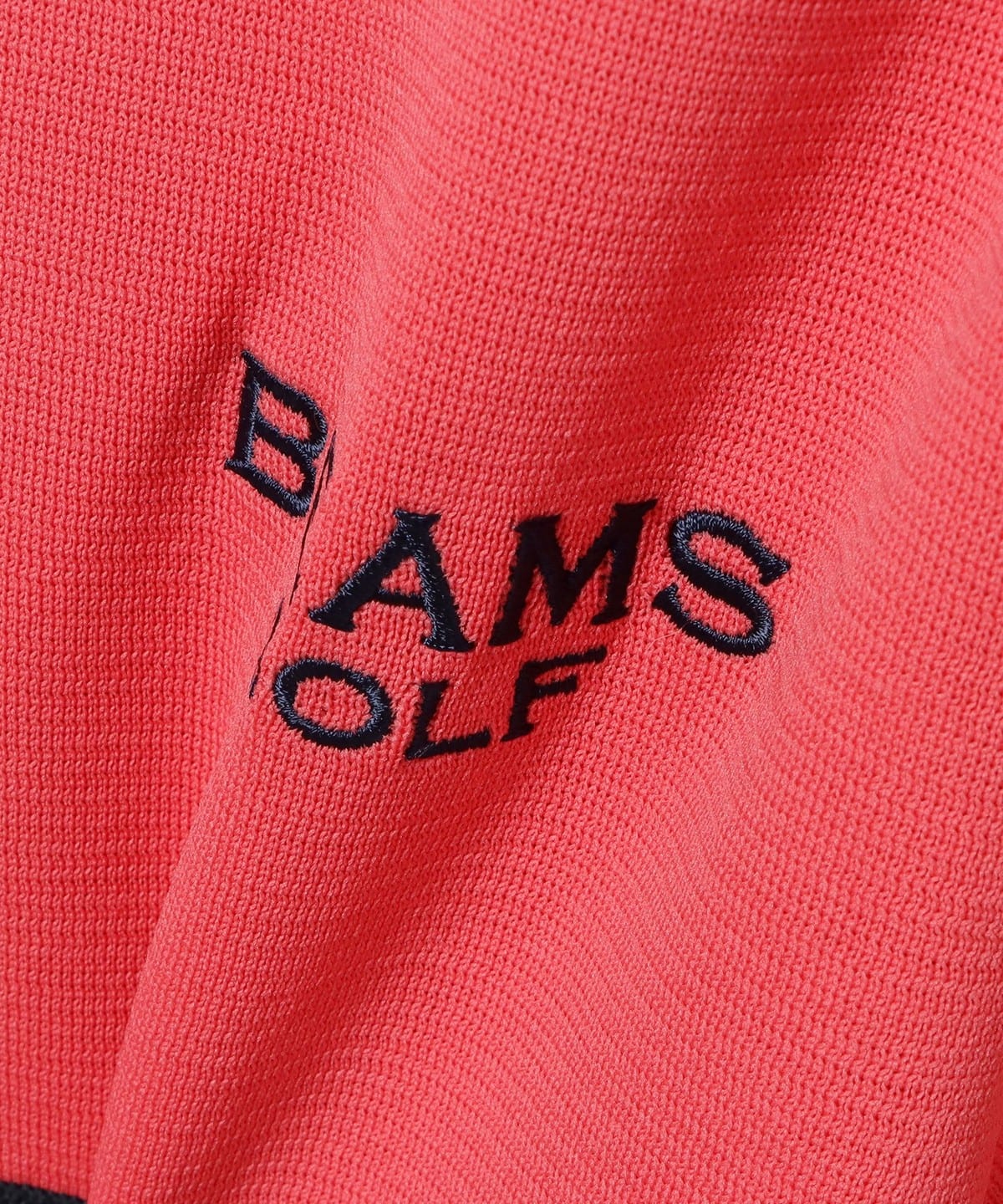BEAMS GOLF BEAMS GOLF男款）紫色標籤/Sfidante 雙色小高領針織