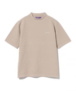 〈MEN〉PURPLE LABEL / バスケット編み モックネックニット