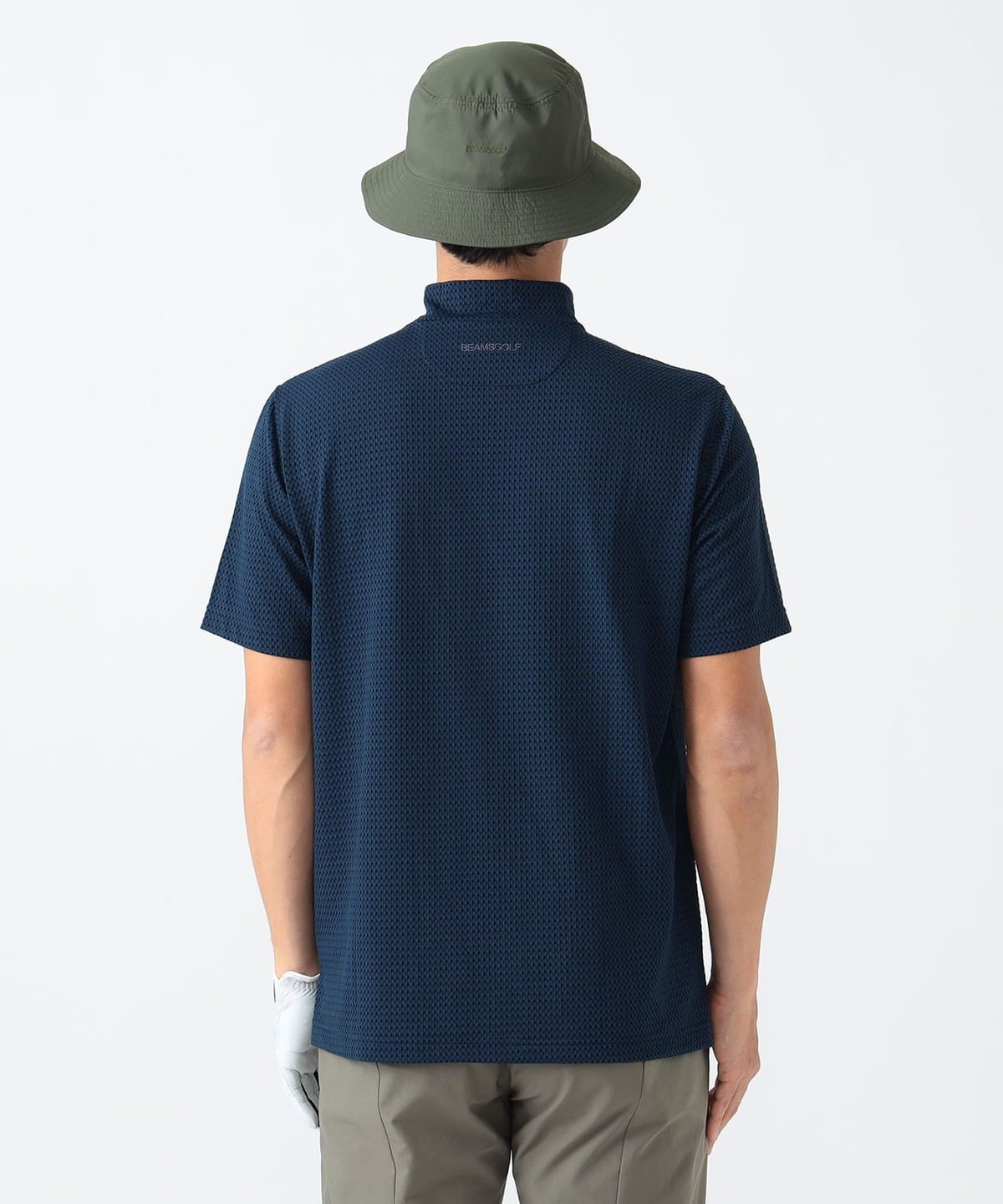 BEAMS GOLF（ビームス ゴルフ）PURPLE LABEL / 格子柄 モック