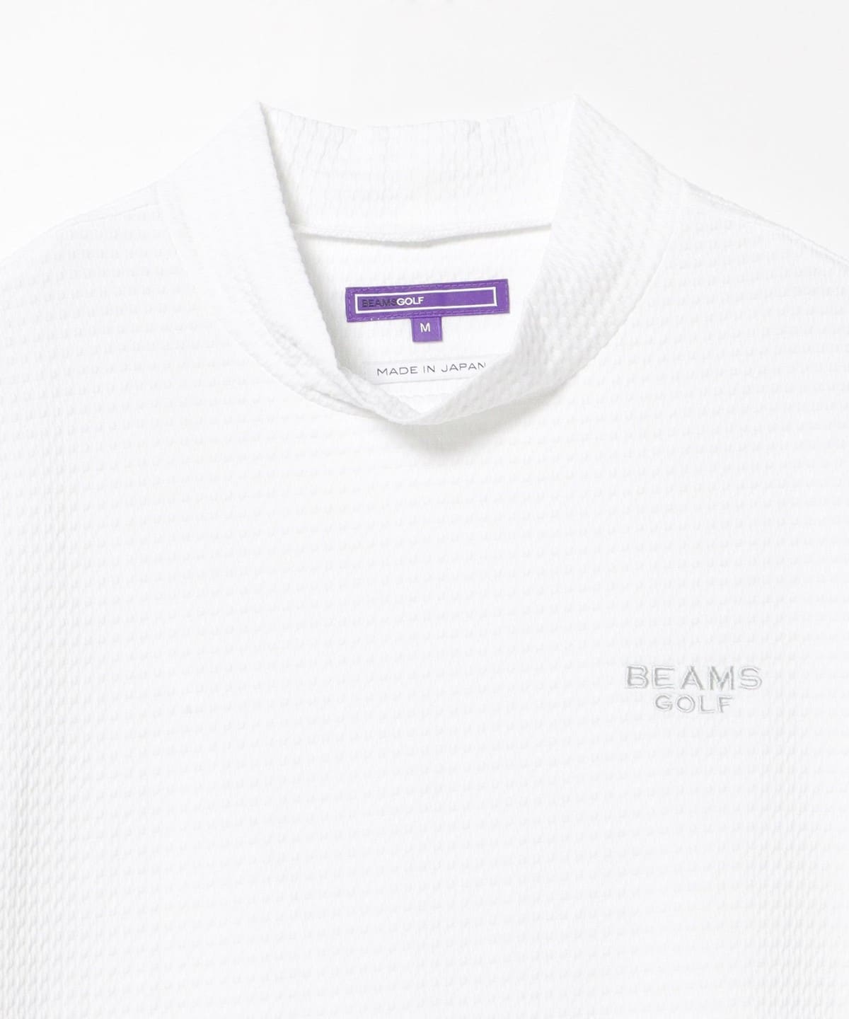 BEAMS GOLF（ビームス ゴルフ）PURPLE LABEL / 格子柄 モック