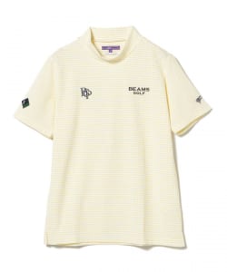 〈MEN〉 PURPLE LABEL / スフィダンテ ジャカードチェック モックネックシャツ