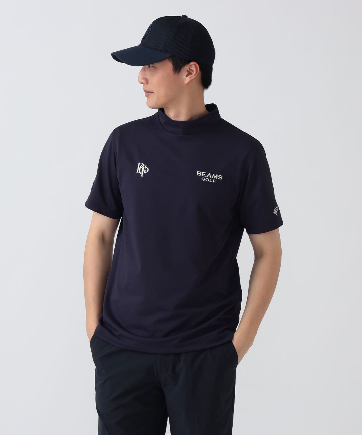BEAMS GOLF PURPLE LABEL夏を彩るモックネック＆パンツセット BEAMS GOLF（ビームス ゴルフ）PURPLE LABEL / スフィダンテ モック