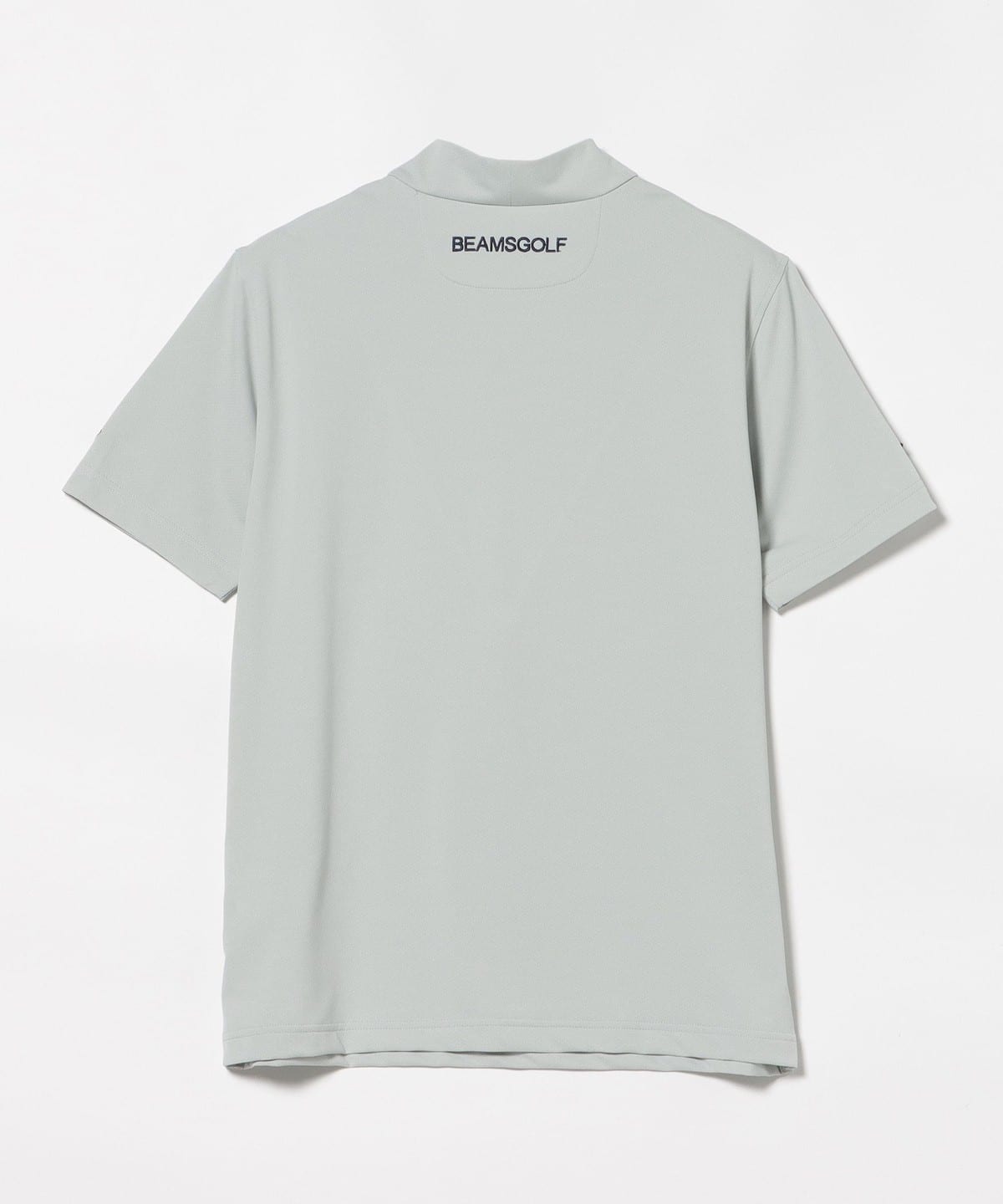 ゴルフ BEAMS GOLF モックネックシャツ L ホワイト パープルレーベル