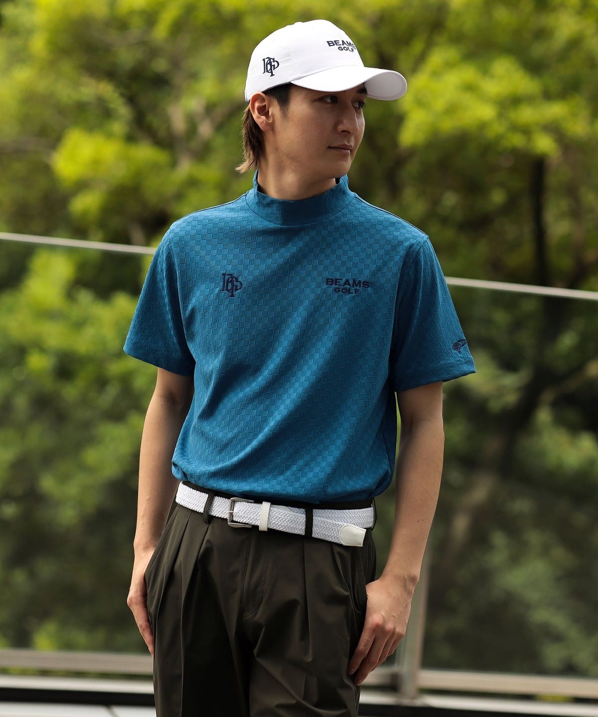 BEAMS GOLF PURPLE LABEL タラッティ モックネックシャツ BEAMS GOLF（ビームス ゴルフ）PURPLE LABEL / スフィダンテ イントレ