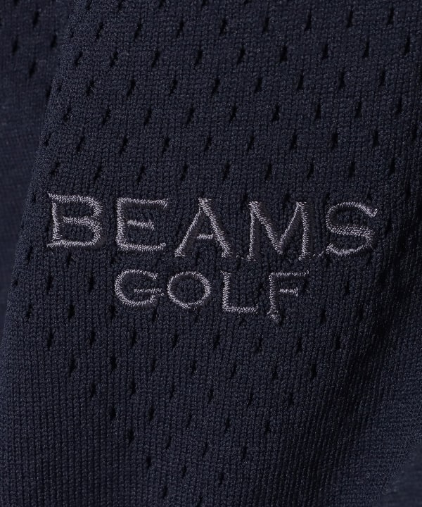 BEAMS GOLF ビームスゴルフ ブラック キルティングベスト BEAMS GOLF（ビームス ゴルフ）B.G.THREE / ALL-TIME パッカブル