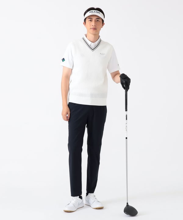 2021年モデル BEAMS GOLF ビームスゴルフ リバーシブル ベスト M 2021年モデル BEAMS GOLF ビームスゴルフ リバーシブル ベスト M