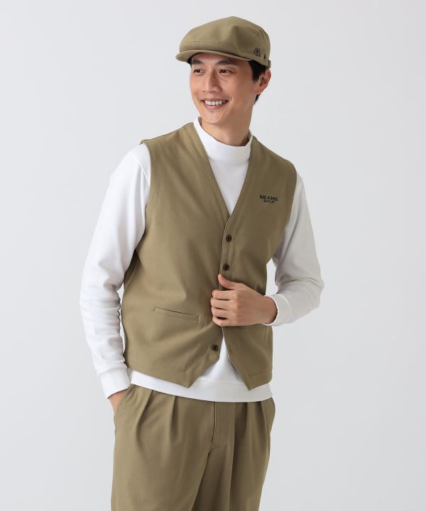 PURPLE LABEL / ストレッチ ジレ Model： H186 B92 W74 H90 Size：L