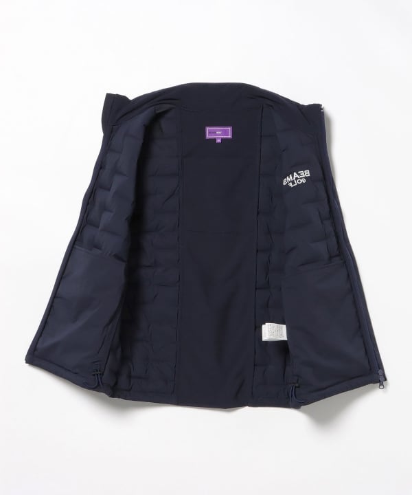 BEAMS GOLF（ビームス ゴルフ）PURPLE LABEL / 接結ダウンベスト（ブルゾン ダウンベスト）通販｜BEAMS