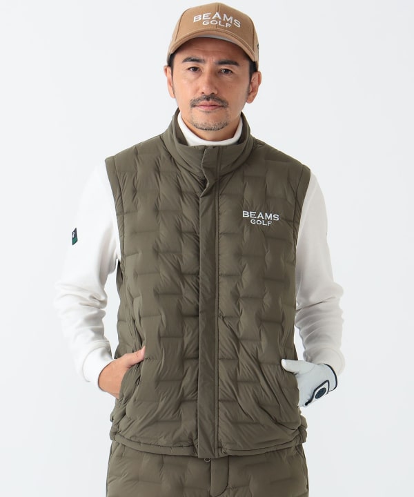 BEAMS GOLF（ビームス ゴルフ）PURPLE LABEL / 接結ダウンベスト
