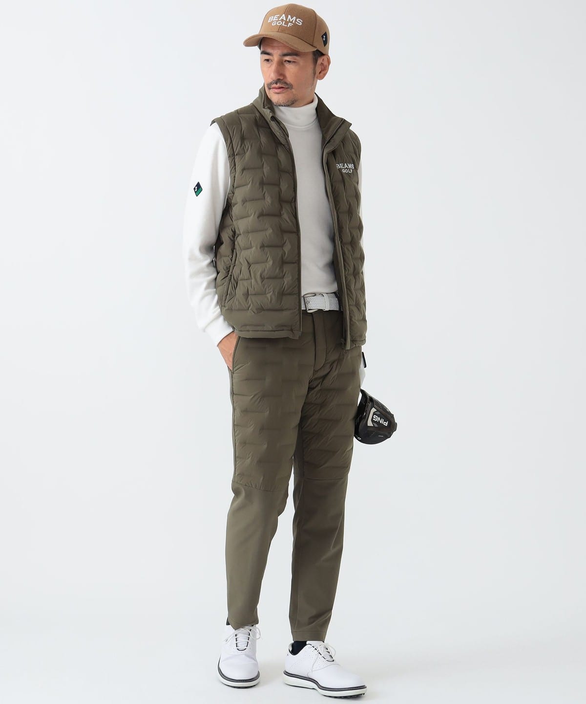 BEAMS GOLF（ビームス ゴルフ）PURPLE LABEL / 接結ダウンベスト