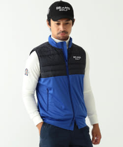 BEAMS GOLF PURPLE LABEL / パッカブル ドット ベスト