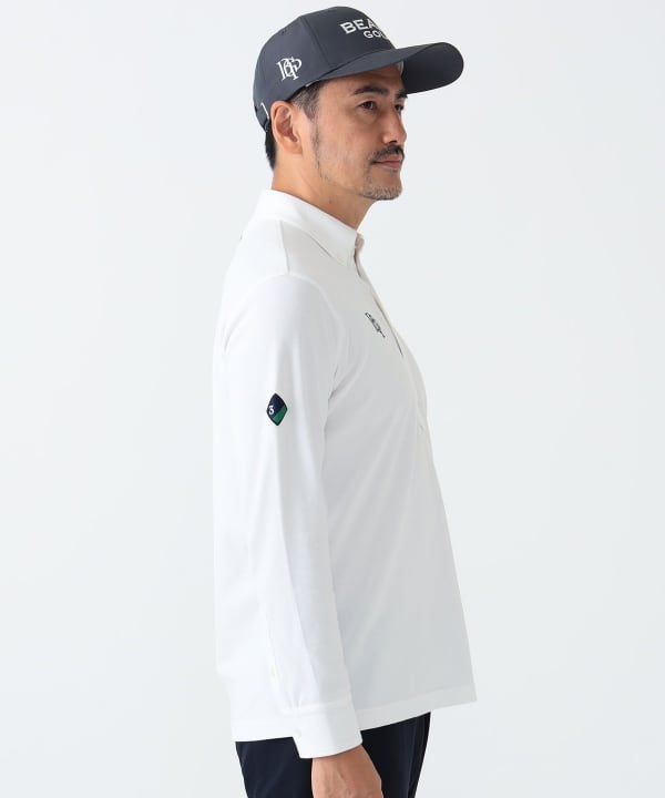 BEAMS GOLF タラッティモデル ベア鹿の子 BDポロシャツ BEAMS GOLF タラッティモデル ベア鹿の子 BDポロシャツ BEAMS