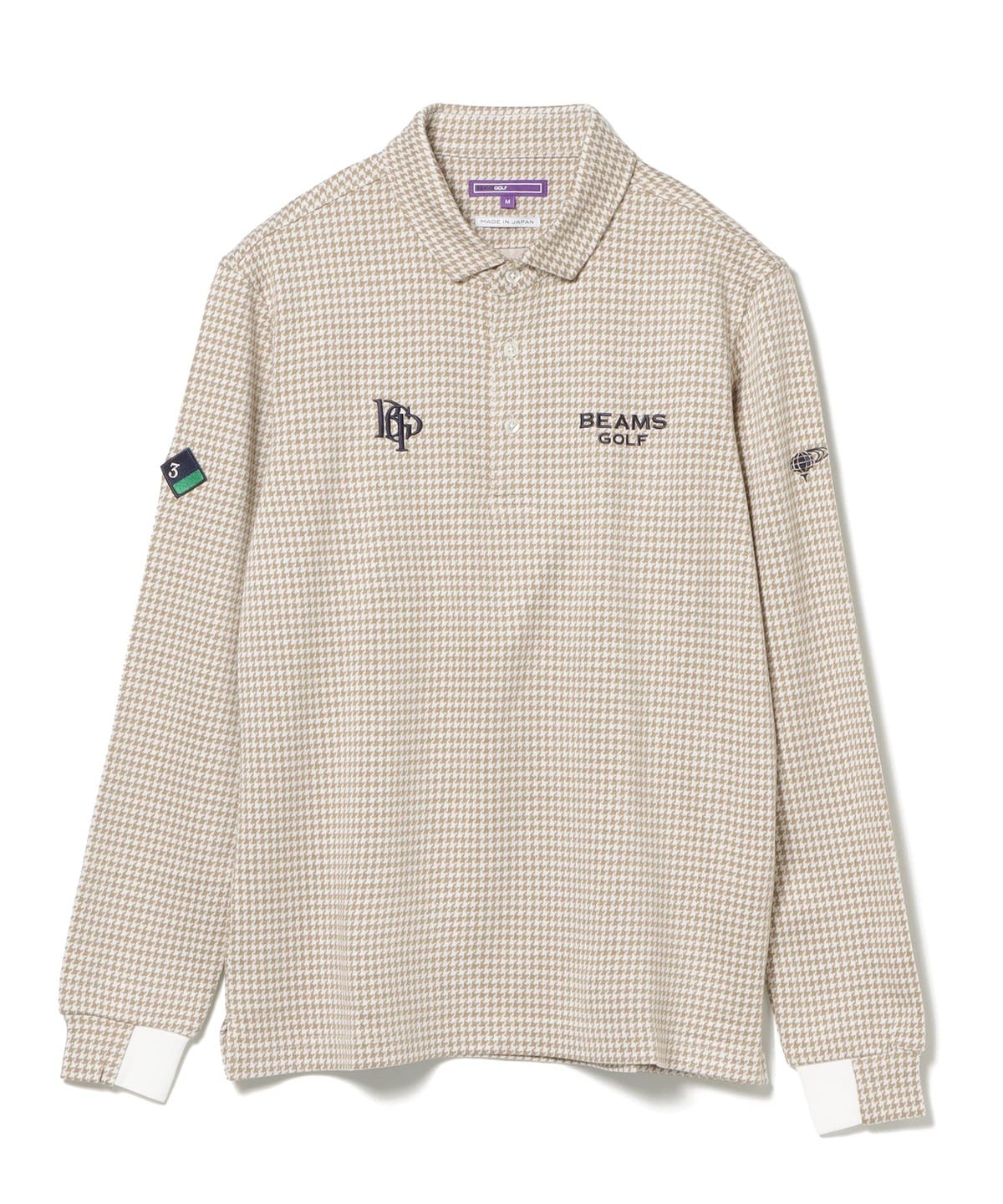 BEAMS GOLF（ビームス ゴルフ）PURPLE LABEL / スフィダンテ ハウンドトゥースシャツ（シャツ・ブラウス カジュアルシャツ）通販｜ BEAMS