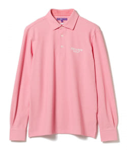 BEAMS GOLF PURPLE LABEL / シャンブレー ロングスリーブ プルオーバー シャツ