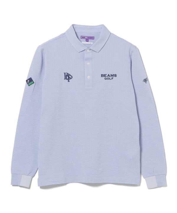 PURPLE LABEL / スフィダンテ サッカーストライプ シャツ（UVカット）