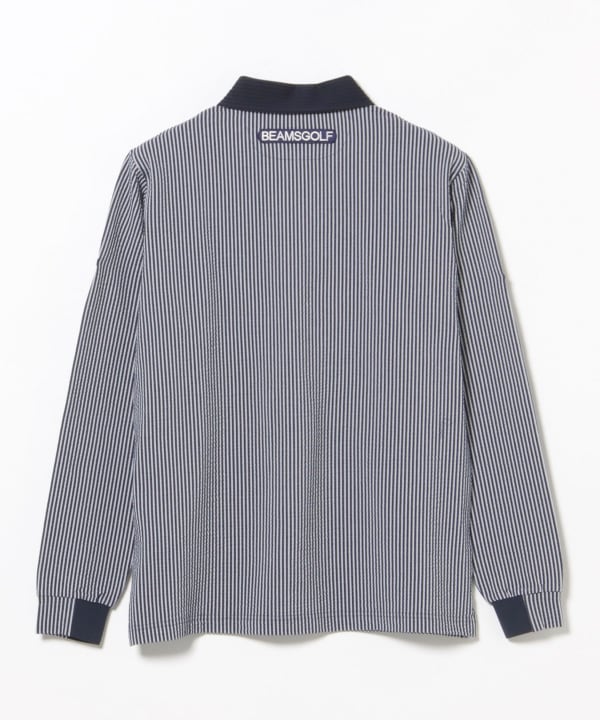 PURPLE LABEL / スフィダンテ サッカーストライプ シャツ（UVカット）