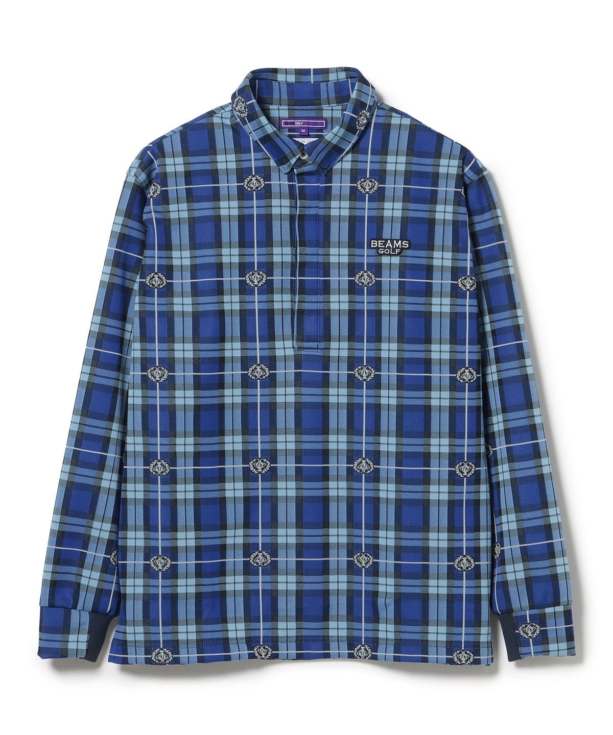 BEAMS GOLF（ビームス ゴルフ）PURPLE LABEL / エンブレムチェック